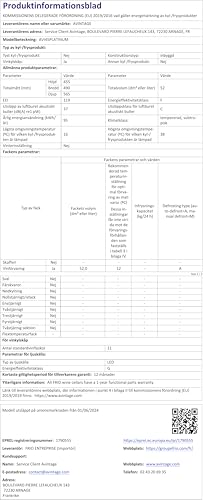 Avintage AVI45PLATINUM, Weinkühler, Black