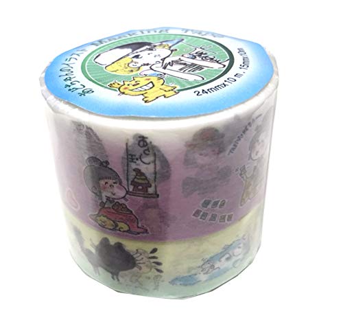 Amazon.co.jp: 水森亜土 マスキングテープ 8種類 (お着物Ⅱ