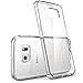 Galaxy S6 Edge Case, [Scratch Resistant] i-BlasonClear [Halo Series] Samsung Galaxy S6 Edge Hybrid Bumper Case Cover (Clear (Anti Scratch))