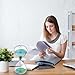 SuLiao Sand Timer 5 Minute Hourglass,Turquoise Sand Clock,Large Sand Watch 5 Min,Colorful Biloba Puff Minimalist Hour Glass Sandglass for Home,Desk,Office Decorative