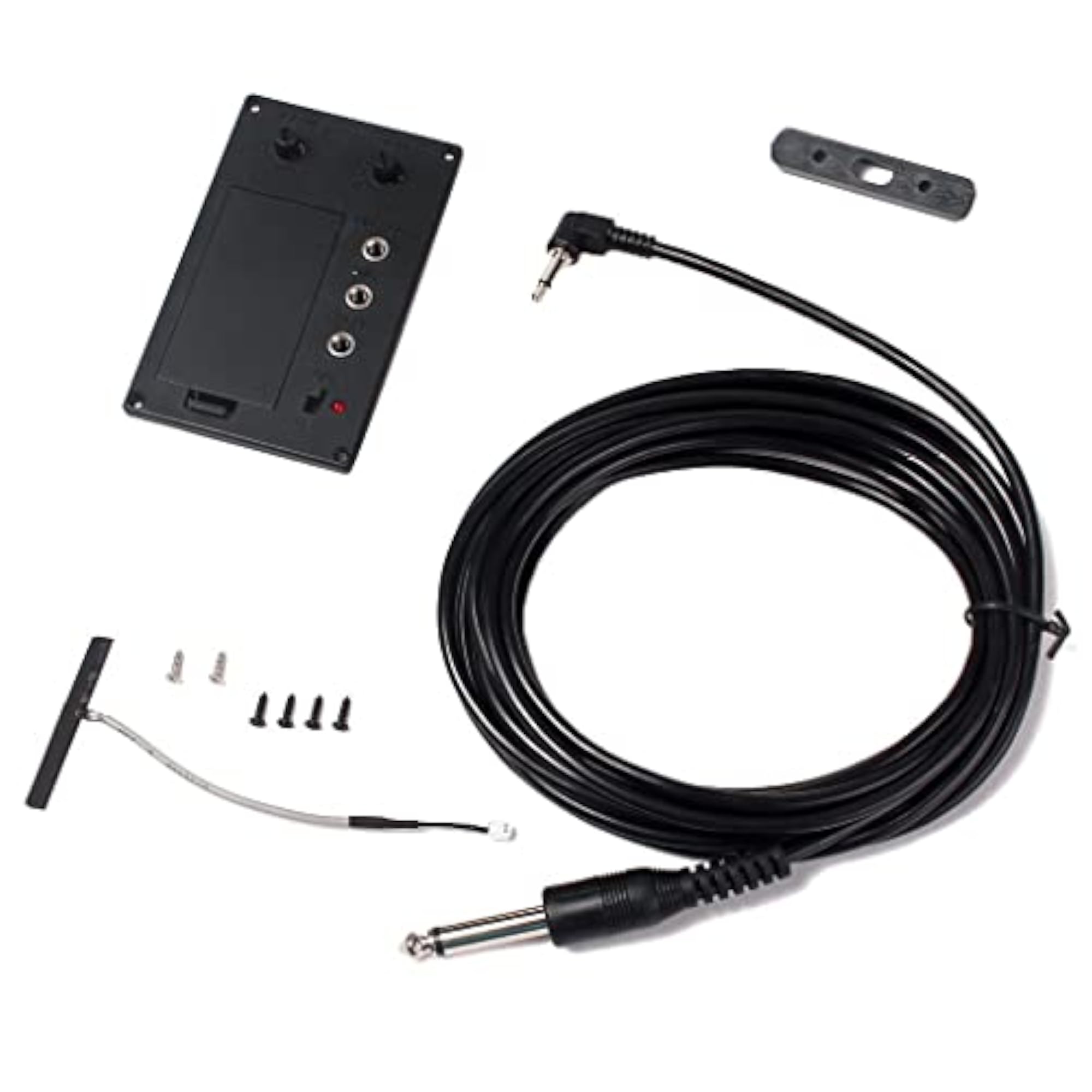 Violin Silent EQ Pickup with Output Plug Wire Cable