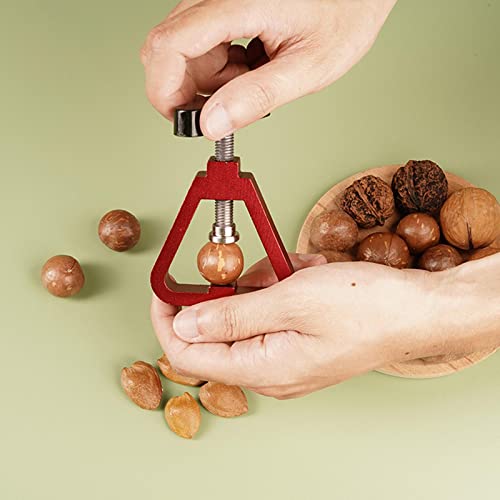 Baoblaze Abridor de Castanhas Resistente Multifuncional para Nozes de Macadâmia Noz Preta