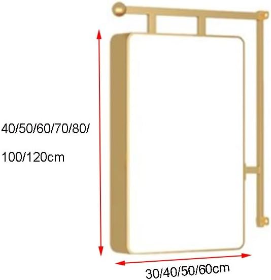 Double-sided Light Box Bulletin Sign Holder, LED Light Box Store Sign, Double Sided Outdoor Backlit Menu Board, Wall Mounted Metal Frame Billboard For Store Outside Decoration(Black-A,60x40cm)