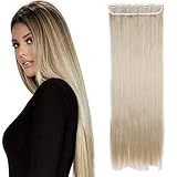 ❤【Largo, suave, natural y grosor】：Realistas, pelo sintético de alta resistente al calor hasta 150 °