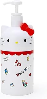 マイメロディ ハローキティ 分注ボトル 詰め替えボトル 詰め替え容器 シャンプーボトル ローション詰替え容器 トラベルポーチ ポンプ付きトラベルボトル バス用品 シャンプー ボトル 浴室 洗面所 1000ML(ハローキティB)