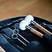 Timber Drum Co. Timpani Mallets, Medium Felt –– Sticks for Drum Set, Cymbal Roll, Percussion –– Birch Wood Handles 15.25