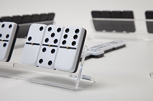 Juego de Domino Doble Seis Jumbo con Bandejas miniatura 4