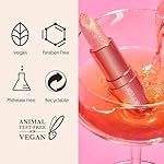 Winky Lux Glimmer Balm, pH Lip Balm, Color Changing Lipstick and Tinted Lip Balm, Vegan & Cruelty Free, Hydrate & Plump, Pink Shimmer Lipstick, Rose - Image 5