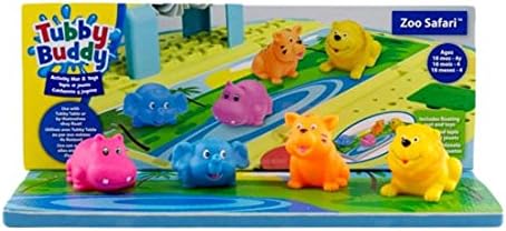TUBBY TABLE TOYS, INC Buddy Zoo-Safari Activity Mat and Toys