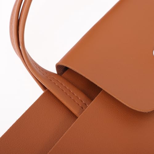 Bolso para portátil caqui de PU suave y resistente 3