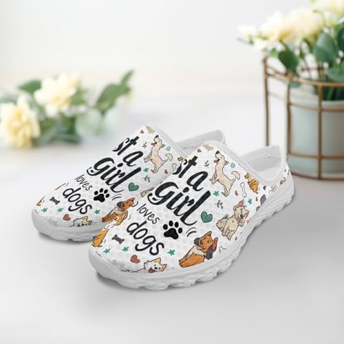 Slip On Women Shoes Y2K Kitty Painted Daily Walking Mule Sneakers Slip Resistance Backless Hiking Slippers3