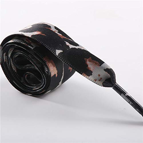 Egurs 3 paia di lacci piatti con stampa