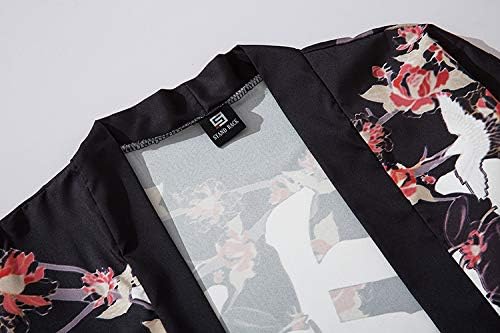 Image of LAI MENG FIVE CATS Women's Funny Cute Cat Cardigan Lightweight Kimono Loose Cover up Blouse Tops