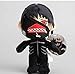 MMTY Tokyo Ghoul Kaneki Ken Peluche Anime Muñecas De Peluche Blanco/Negro Color 8"20 Cm