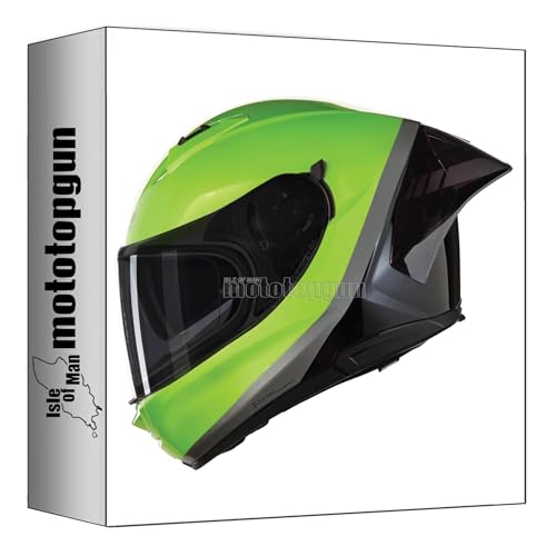 Casque intégral Nolan N60-6 Speeding avec vernis spécial Vert Impulso XS