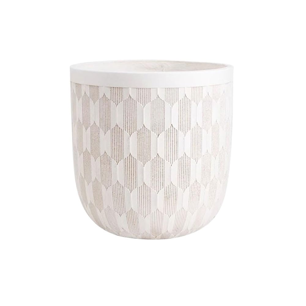 Cenz-888 flowerpot Relief Sculpture Pattern Planter Magnesium Clay Floor Standing Flower Pot Pots for Plants