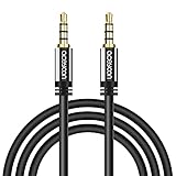 aceyoon Cable Jack 3.5 Macho Macho de 4 Pines 3M, Cable de Audio 3.5mm de Nylon Trenzado Cable Aux Cable Auxiliar Coche Estéreo para Auriculares, PC, Tableta, Altavoz, Audio de Coche, Phones, MP3