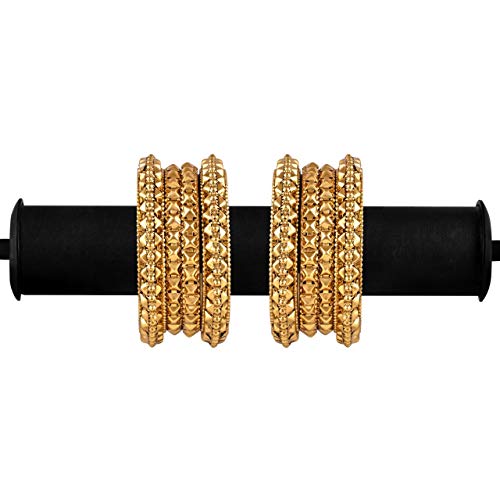 Traditional Plated Bracelet Bangles Set (2.4) (2.6)