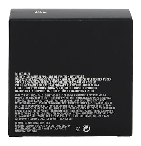 Mac Mineralize Skinfinish/Natural, Medium Dark, 0.3527 Ounce #TOP5