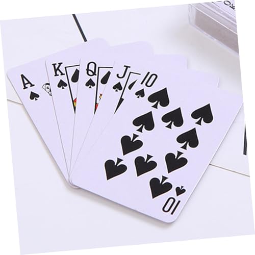 GALPADA 6 Sätze Mini Poker Karten Spielkarten Reise Kartenspiel Party Mitgebsel Lernspielzeug Gehirntraining – Bild 7