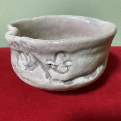 Tea Ceremony Hagi Ware Matcha Rice Bowl, Nanmyoji Kiln, Pair Till Pair Son