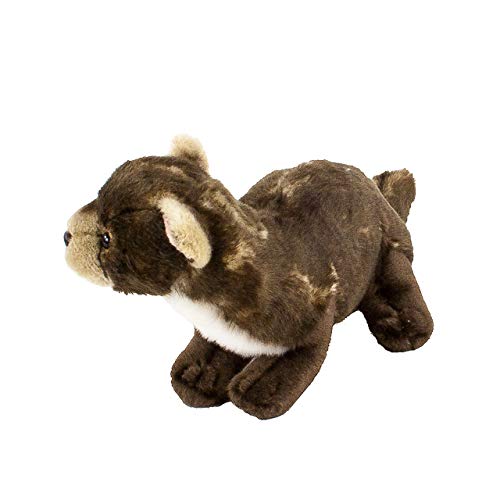 Teddys Rothenburg Kuscheltier Steinmarder liegend braun 40 cm (ca. 20 cm ohne Schwanz) Plüschmarder by Uni-Toys – Bild 3