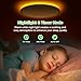 zemty 12 Inch LED Ceiling Light with Night Light 1800K, 3000K/4000K/6500K Dimmable Light Fixtures with Remote Control,24W 2400lm Flush Mount Ceiling Lamp for Bedroom LivingRoom Bathroom Kitchen-White