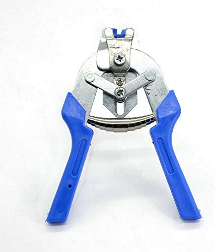 Hog Ring Plier Tool with 600 Pieces M Clips Staples Bird Chicken Mesh Cage Wire Fencing