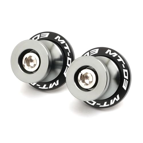 オートバイ用ロッカーアームスプール Y&ama&ha MT03 MT09 MT10 MT 03 09 10 CNC 1ペア スイングアームスプールスライダースタンドネジ 6MMボルト オートバイアクセサリー(6654)