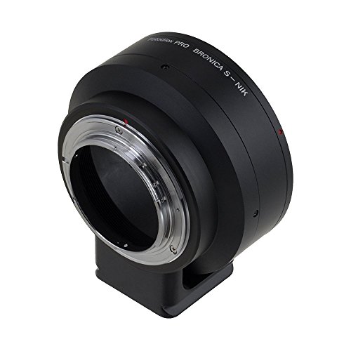 Image of Fotodiox Pro Lens Mount Adapter - Bronica S (Z, D, C, S2, C2, EC, EC-TL) Lens to Nikon F (FX, DX) Mount Camera