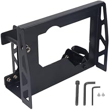 Electric Planer Stand Support Shelf, Steel Plate, Adjustable Holder with Wrench and Screw, Compact, for Woodworking