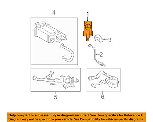 Solenoide de purga 25860-0H080 Toyota con ingeniería de alta resistencia térmica