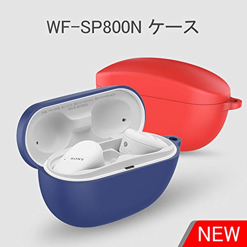 シリコンケース付) ソニー　防水ノイズキャンセリングイヤホン　WF-SP800N Amazon.co.jp: ソニー 完全ワイヤレスノイズキャンセリング