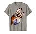 Funny Donkey Smile Head Art for Men Women Farm Lover Animal T-Shirt