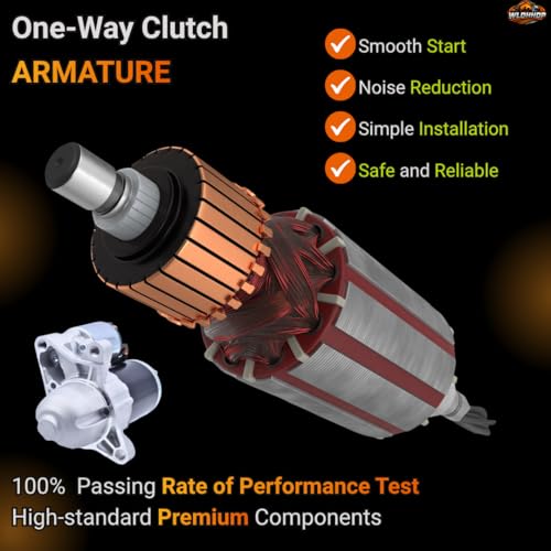 56029712AB Starter Motor Fit for Jeep Compass Sport Latitude 2.4L 2017-2019 by WLDHHDP - Used condition - Image 7