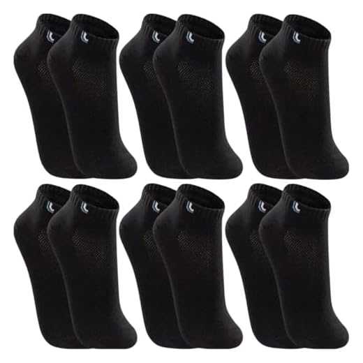 Kit 6 Pares Meias Original Lupo Sapatilha Cano Baixo (BR, Numérico, 45, 48, Regular, Baixo, Preto)