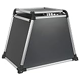 LAMPA 60507 Transportbox Tiertransportbox Kofferraum 85cm 60cm 86cm Aluminium Stoff