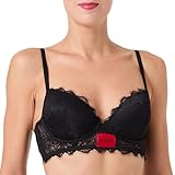 Hugo Reggiseno Underwire_Donna, Nero, 4C