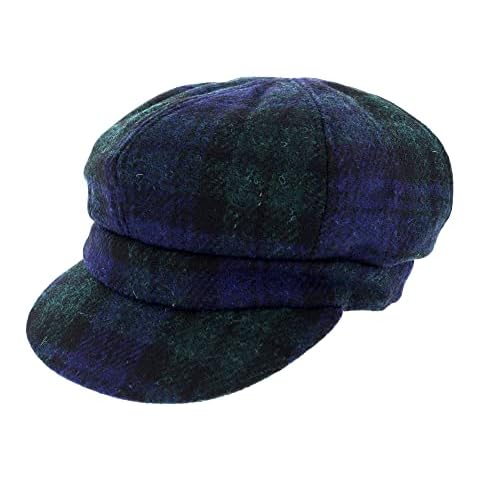 Failsworth Ladies Harris Tweed Bakerboy Cap Cover