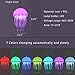 ASMSW Jellyfish Pendant Light - Ceiling & Hanging Lamp with 7 Colors, Automatic Dimming Night Light