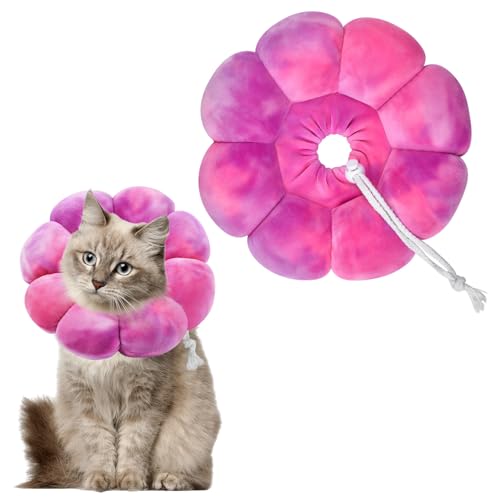 Image of Adjustable Dog Cone Collar, Soft Dog Elizabethan Collar Recovery E Collar After Surgery, Recovery E-Collar for Kittens /Puppies and Cats Recovery