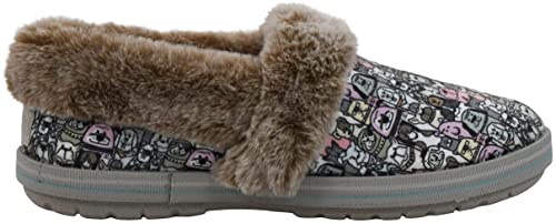 Skechers Skechers Women's Bobs Too Cozy- Snuggle Rovers Slipper Taupe/Multi 8.5