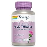 Solaray Milk Thistle Extract Supplement, 175mg, 120 Count
