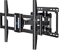 Pipishell Full Motion TV Wall Mount for 37-75 inch Flat/Curved TVs up to 100lbs, Wall Mount TV Bracket Swivel and Tilt, TV Mount Fits 8/12/16" Wood Studs, Max VESA 600x400mm, PILF3