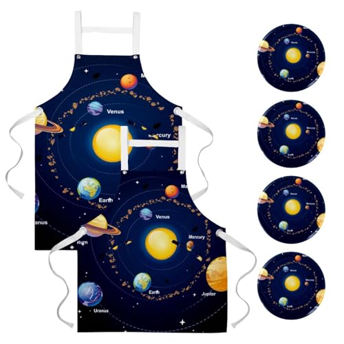 Tablier de cuisine espace anti-taches pour un nettoyage efficace au bistrot
