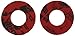 Factory Effex (14-67952 Red/Black Moto Grip Donut - Pair