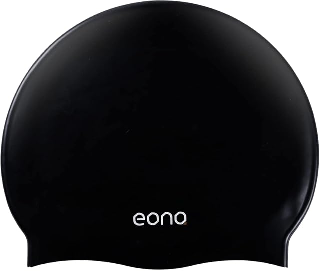Amazon Brand - Eono Swimming Cap Unisex Silicone Swimming Hat