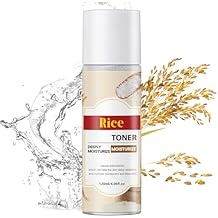 Rice Toner, Hydrating Toner for Face, Facial Toner for Women, Moisturizing, Nourishing, Skin Care for All Skin Types, 4.06fl.oz/120ml