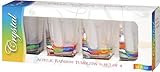 Merritt International Acrylic Drinkware Gift Sets Rainbow Crystal Tumbler, 14-Ounce