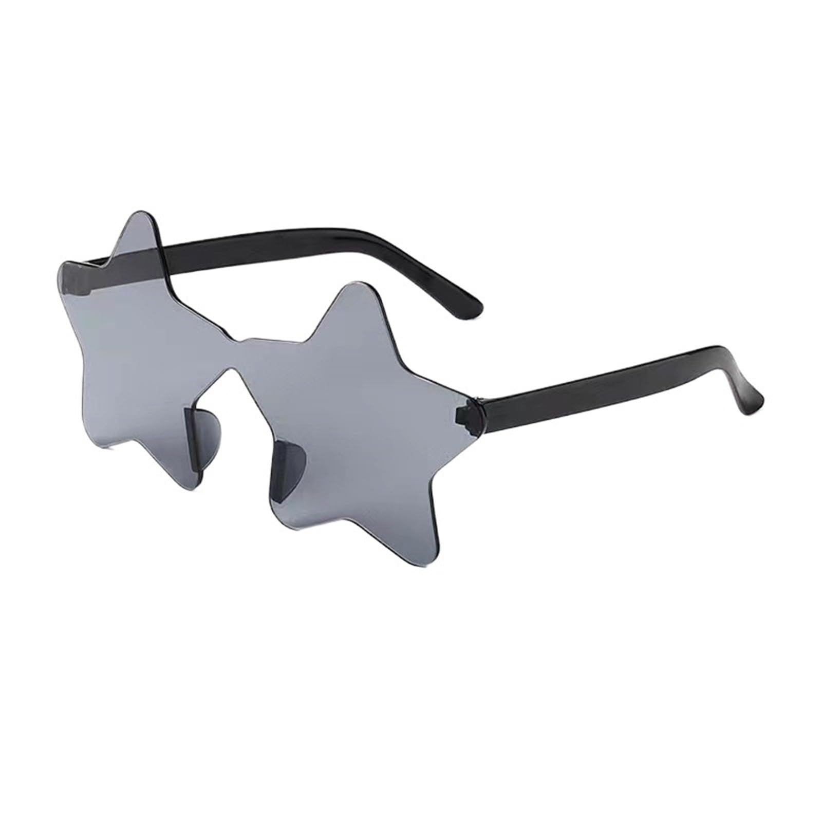 20pcs Borderless Five-Pointed Star Sunglasses Candy Color Sun Glasses Outdoor Hip-hop Eyewear For Night Out Party